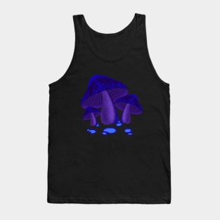 Mushroom Glow in The Dark Tank Top